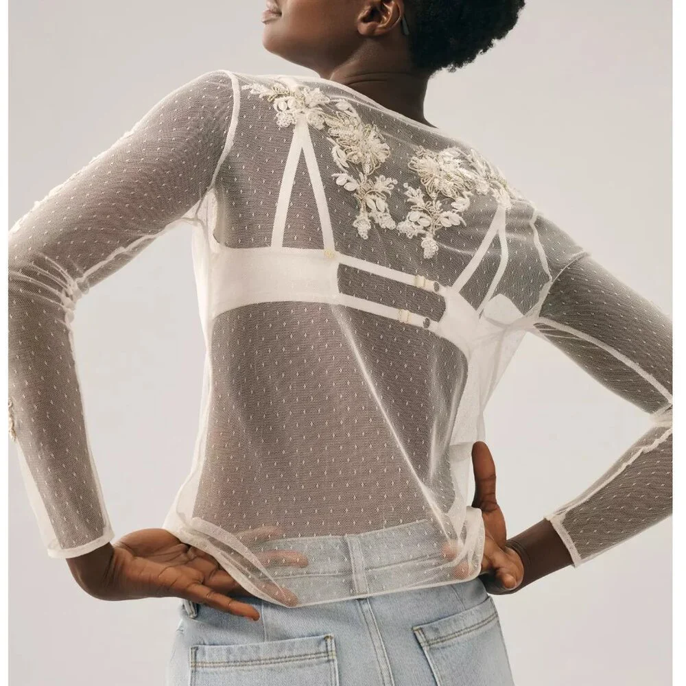Anthropologie maeve sheer
